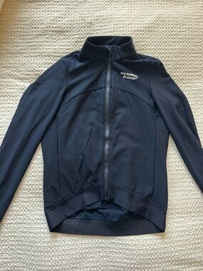 PAS Normal Studios Women's Navy Cycling Jersey - Full Zip